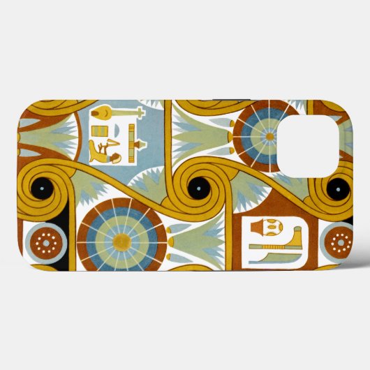 Egyptisch siernet #1 op Emporio Moffa Case-Mate iPhone Case (Achterkant (horizontaal))