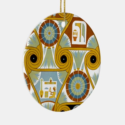 Egyptisch siernet #1 op Emporio Moffa Keramisch Ornament (Rechts)