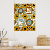 Egyptisch siernet #1 op Emporio Moffa Poster (Keuken)