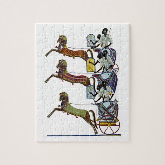 Egyptisch siernet #2 op Emporio Moffa Legpuzzel (Verticaal)