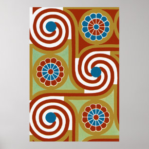 Egyptisch siernet #4 op Emporio Moffa Poster