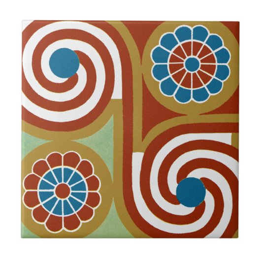 Egyptisch siernet #4 op Emporio Moffa Tegeltje (Voorkant)