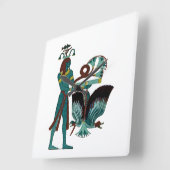 Egyptisch siernet #5 op Emporio Moffa Vierkante Klok (Hoek)