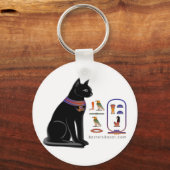 Egyptisch Sleutelhanger Cat Goddess (Voorkant)