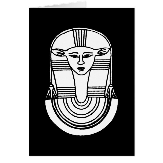 Egyptisch symbool: Hathor (Voorkant)
