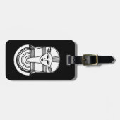 Egyptisch symbool: Hathor Bagagelabel (Voorkant horizontaal)