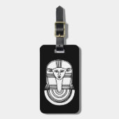 Egyptisch symbool: Hathor Bagagelabel (Voorkant verticaal)