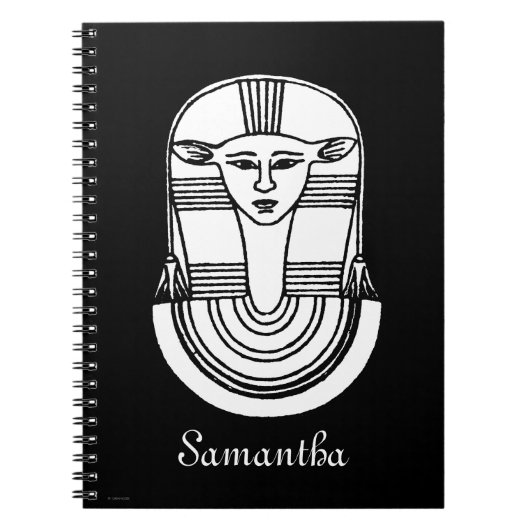 Egyptisch symbool: Hathor Notitieboek (Voorkant)