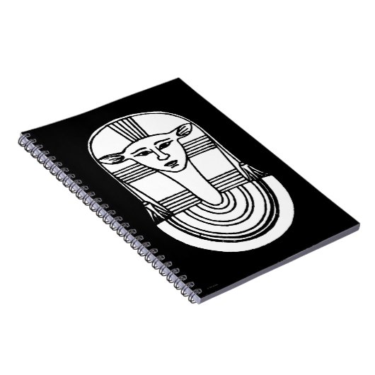 Egyptisch symbool: Hathor Notitieboek (Rechterzijde)