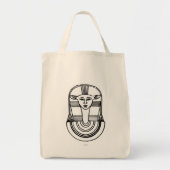 Egyptisch symbool: Hathor Tote Bag (Voorkant)
