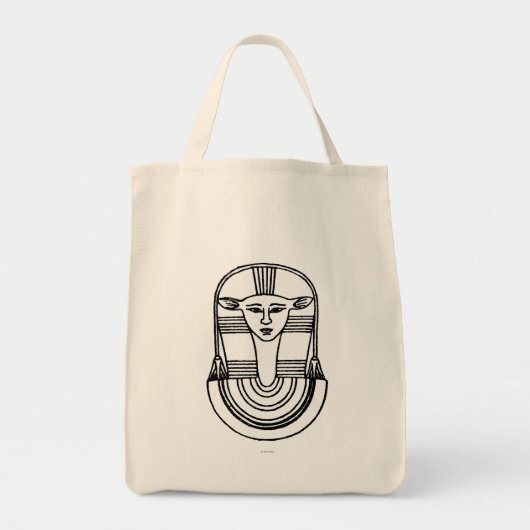 Egyptisch symbool: Hathor Tote Bag (Voorkant)