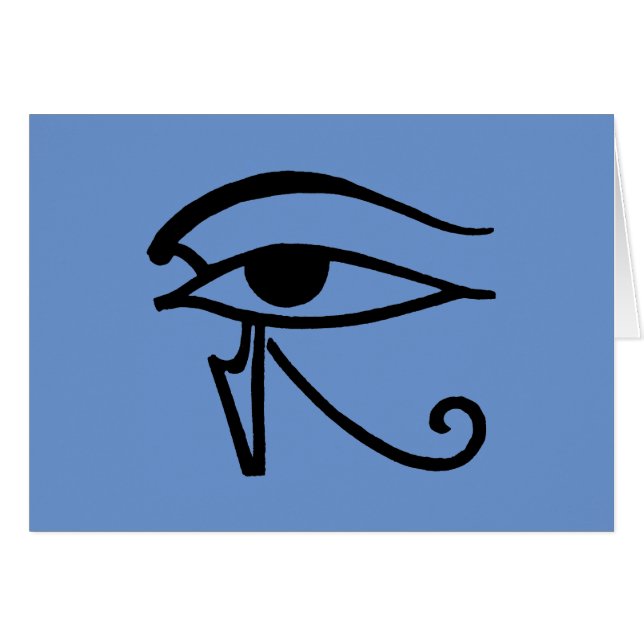 Egyptisch symbool: Utchat (Voorkant Horizontaal)