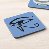 Egyptisch symbool: Utchat Drankjes Onderzetter (Linkerzijde)