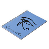 Egyptisch symbool: Utchat Notitieboek (Linkerzijde)