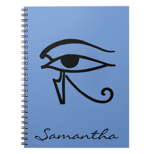 Egyptisch symbool: Utchat Notitieboek (Voorkant)
