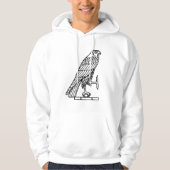 Egyptisch symbool: valk hoodie (Voorkant)