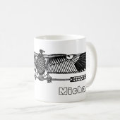 Egyptisch symbool: Vultuur Koffiemok (Voorkant rechts)