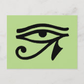 Egyptisch symbool: Wedjat Briefkaart (Voorkant)