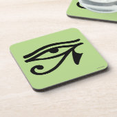 Egyptisch symbool: Wedjat Drankjes Onderzetter (Linkerzijde)