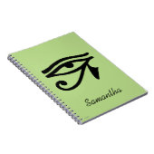 Egyptisch symbool: Wedjat Notitieboek (Rechterzijde)