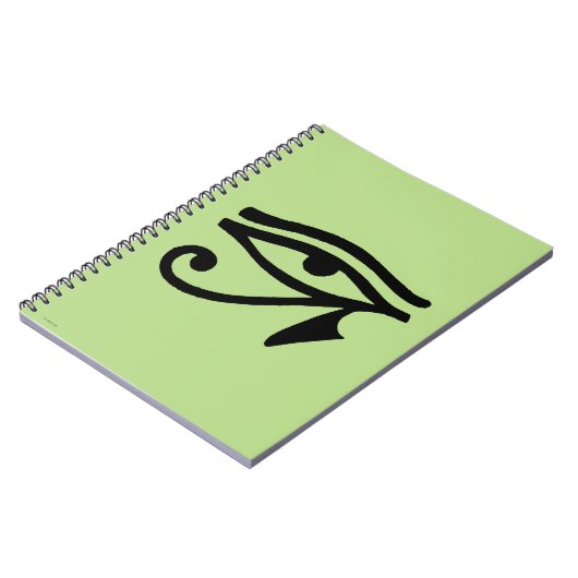 Egyptisch symbool: Wedjat Notitieboek (Linkerzijde)
