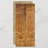 Egyptisch systeem voor het schrijven van hiëroglie (Voorkant / Achterkant)