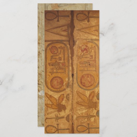 Egyptisch systeem voor het schrijven van hiëroglie (Voorkant / Achterkant)