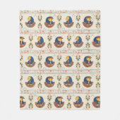  Egyptisch Tefnotenpatroon Fleece Deken (Voorkant)