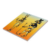 Egyptisch Tegeltje (Zijkant)