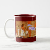 Egyptisch thema Oude Egyptische kunst Mok (Links)