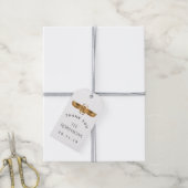 Egyptisch themafeest met goud folie cadeaulabel (Met Touw)