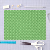 Egyptisch Tile Pattern, Emerald and Lime Green Tissuepapier (Craft)