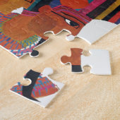 Egyptisch  toerisme in de luchtvaartantenne legpuzzel (Zijkant)