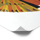 Egyptisch  toerisme in de luchtvaartantenne poster (Hoek)