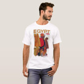 Egyptisch toerisme in de luchtvaartantenne t-shirt (Voorkant volledig)