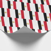 Egyptisch verpakkingspapier onder Egyptische vlag Cadeaupapier (Hoek)