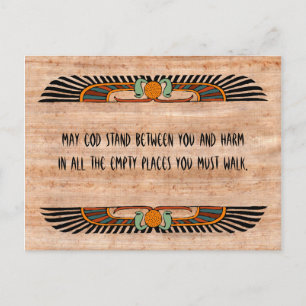 Egyptisch verslaafd Briefkaart (monotheïstisch)