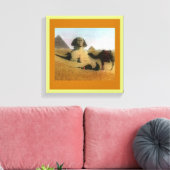 Egyptisch verzegeld Canvas Afdruk (Insitu (Woonkamer))