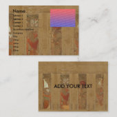 Egyptisch | visitekaartje (Voorkant / Achterkant)