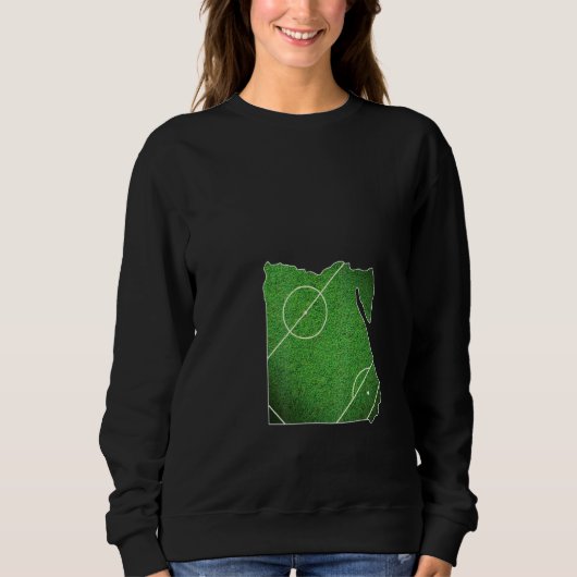 Egyptisch Voetbalveld Trui (Voorkant)