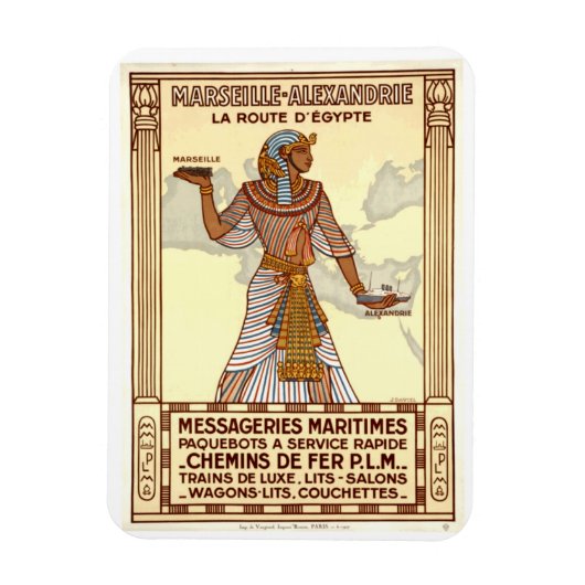  Egyptisch Wenskaart Magneet (Verticaal)