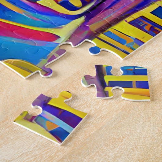 Egyptische aap legpuzzel (Zijkant)