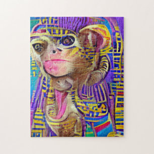 Egyptische aap legpuzzel