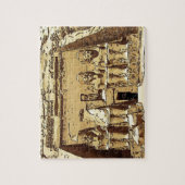 Egyptische Abu Simbel tempels Legpuzzel (Verticaal)