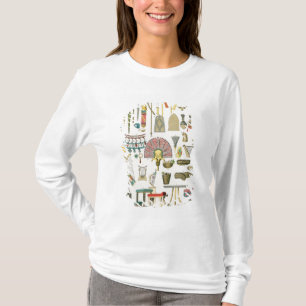 Egyptische Accessoires uit 'Trachten der Voelker' T-shirt