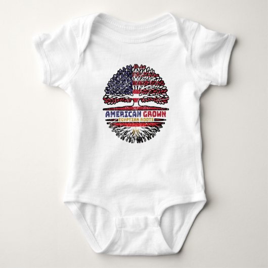 Egyptische Amerikaanse Amerikaanse Amerikaanse Ame Romper (Voorkant)