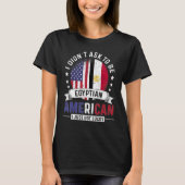 Egyptische Amerikaanse landen vlaggen Pride Countr T-shirt (Voorkant)