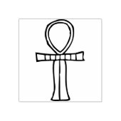 Egyptische ankh illustratie kunststempel rubberstempel (Afrduk)