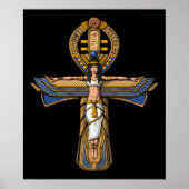 Egyptische Ankh Poster (Voorkant)