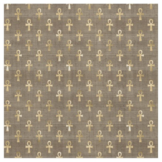 Egyptische Ankh Stof (Close Up)
